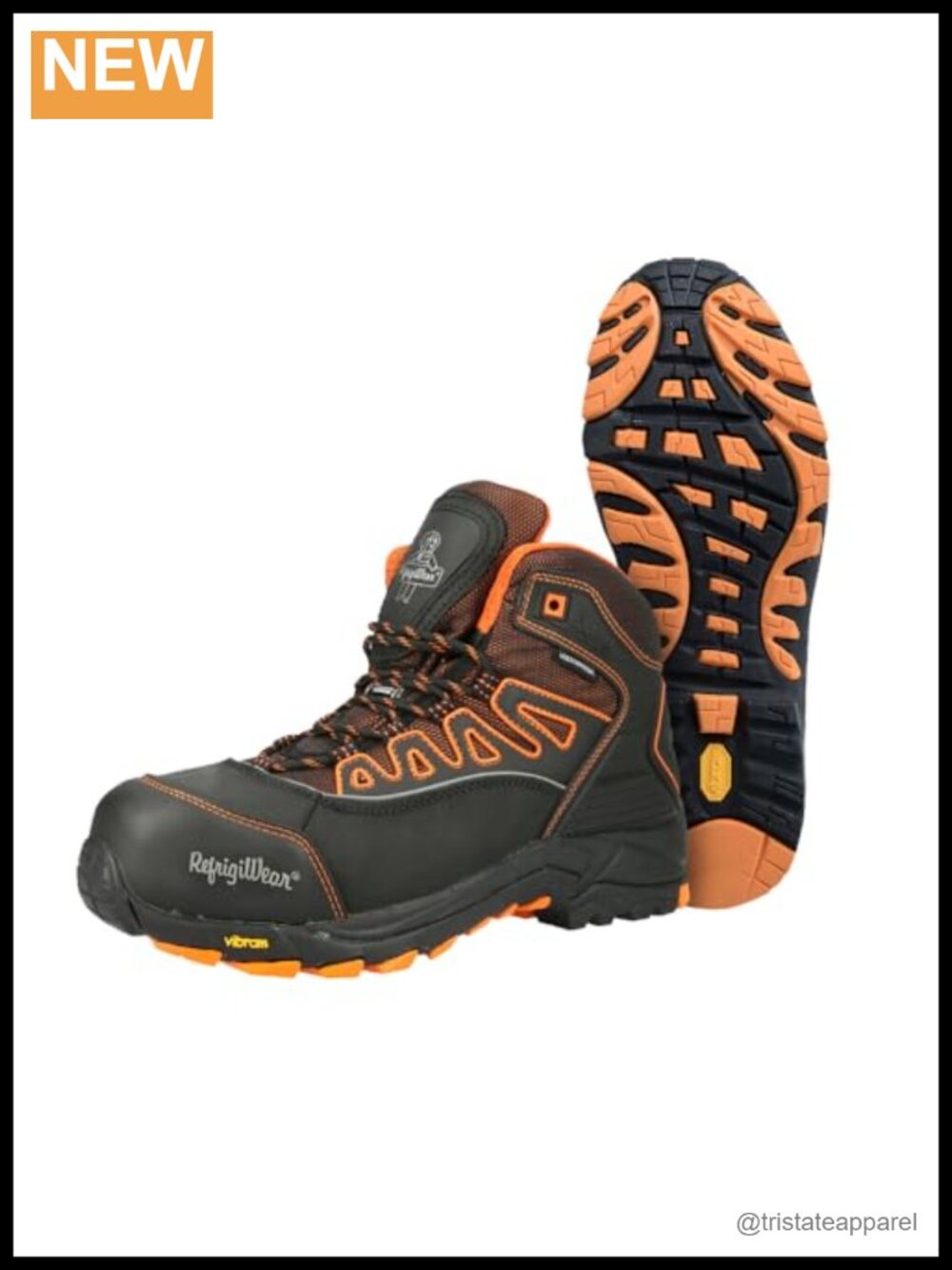 Insulated Waterproof Winter Work Boots -30°F Composite Toe Vibram Sole